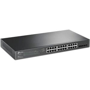 imageTPLink Omada SG2428P 28Port Gigabit Smart Switch with 24Port PoE 4 SFP Slots 250 Watt Budget Centralized Cloud Management Omada SDN and Intelligent Monitoring