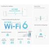 imageTPLink Powerline WiFi 6 Extender TLWPA7817 KIT  Includes AV1000 Powerline Ethernet Adapter and AX1500 DualBand WiFi Extender  Gigabit Ethernet Network Port EasyMeshPlug Pair and PlayAX1500 WiFi 6  New Model