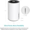 imageTPLink BE11000 TriBand WiFi 7 Outdoor Mesh Extender Deco BE65Outdoor  Up to 3000 sqft 225G PoE Ports IP65 Waterproof  Multiple Mount Options  6 GHz MLO Homeshield 320 MHz AIRoamingWiFi 6E  AXE5400