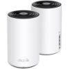 imageTPLink BE11000 TriBand WiFi 7 Outdoor Mesh Extender Deco BE65Outdoor  Up to 3000 sqft 225G PoE Ports IP65 Waterproof  Multiple Mount Options  6 GHz MLO Homeshield 320 MHz AIRoamingWiFi 6E  AXE5400