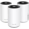 imageTPLink BE11000 TriBand WiFi 7 Outdoor Mesh Extender Deco BE65Outdoor  Up to 3000 sqft 225G PoE Ports IP65 Waterproof  Multiple Mount Options  6 GHz MLO Homeshield 320 MHz AIRoamingWiFi 6E  AXE5400