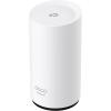imageTPLink Deco BE25Outdoor BE5000 DualBand WiFi 7 Outdoor Mesh WiFi Extender Unit  Up to 2800 sqft  2  25G PoE Ports IP65 Waterproof MLO Multiple Mounting Options Secure by Design 1PackOutdoor