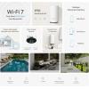 imageTPLink Deco BE25Outdoor BE5000 DualBand WiFi 7 Outdoor Mesh WiFi Extender Unit  Up to 2800 sqft  2  25G PoE Ports IP65 Waterproof MLO Multiple Mounting Options Secure by Design 1PackOutdoor