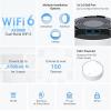 imageTPLink Deco X20OUTDOOR AX1800 DualBand WiFi 6 Outdoor Mesh WiFi Extender Unit  Up to 2200 sqft 2 Gigabit PoE Ports Waterproof HomeShield 3 Mounting Options Secure by Design 1Pack3 Pack