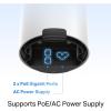 imageTPLink Deco X20OUTDOOR AX1800 DualBand WiFi 6 Outdoor Mesh WiFi Extender Unit  Up to 2200 sqft 2 Gigabit PoE Ports Waterproof HomeShield 3 Mounting Options Secure by Design 1Pack1 Pack