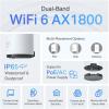 imageTPLink Deco X20OUTDOOR AX1800 DualBand WiFi 6 Outdoor Mesh WiFi Extender Unit  Up to 2200 sqft 2 Gigabit PoE Ports Waterproof HomeShield 3 Mounting Options Secure by Design 1Pack1 Pack