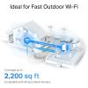 imageTPLink Deco X20OUTDOOR AX1800 DualBand WiFi 6 Outdoor Mesh WiFi Extender Unit  Up to 2200 sqft 2 Gigabit PoE Ports Waterproof HomeShield 3 Mounting Options Secure by Design 1Pack1 Pack