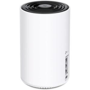 imageTPLink BE11000 TriBand WiFi 7 Outdoor Mesh Extender Deco BE65Outdoor  Up to 3000 sqft 225G PoE Ports IP65 Waterproof  Multiple Mount Options  6 GHz MLO Homeshield 320 MHz AIRoamingWiFi 6E  AXE5400