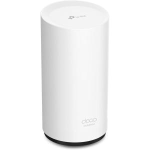 imageTPLink Deco BE25Outdoor BE5000 DualBand WiFi 7 Outdoor Mesh WiFi Extender Unit  Up to 2800 sqft  2  25G PoE Ports IP65 Waterproof MLO Multiple Mounting Options Secure by Design 1PackOutdoor