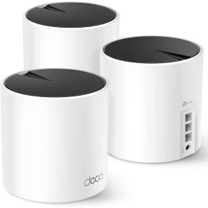 imageTPLink Deco BE25Outdoor BE5000 DualBand WiFi 7 Outdoor Mesh WiFi Extender Unit  Up to 2800 sqft  2  25G PoE Ports IP65 Waterproof MLO Multiple Mounting Options Secure by Design 1Pack3 Pack
