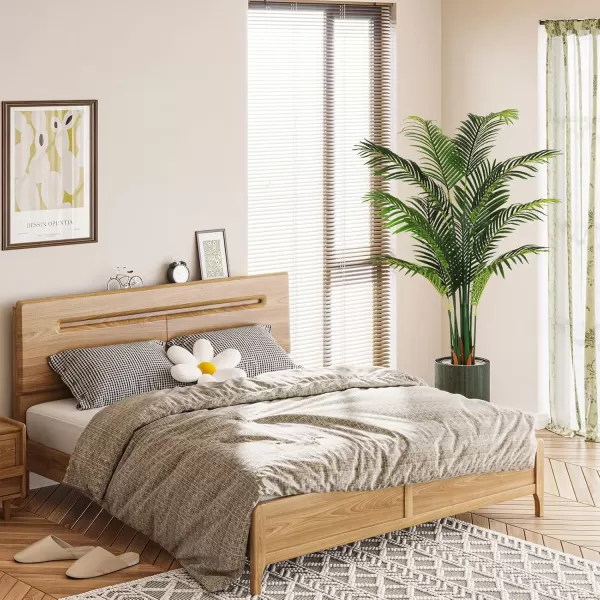 VIAGDO Artificial Palm Tree 7ft Tall Fake Palm Tree Decor with 22 Detachable Trunks Faux Tropical Palm Silk Plant Feaux Dypsis Lutescens Plants in Pot for Home Office Living Room Floor Decor Indoor1