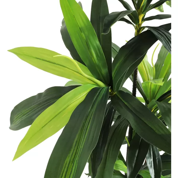 VIAGDO Dracaena Silk Plant Artificial 5ft Faux House Plants Evergreen Dracaena Marginata Fake Yucca Palm Trees in Pot Realistic Dragon Tree for Living Room Home Office Decor Indoor OutdoorGreen
