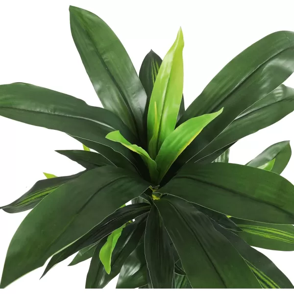 VIAGDO Dracaena Silk Plant Artificial 5ft Faux House Plants Evergreen Dracaena Marginata Fake Yucca Palm Trees in Pot Realistic Dragon Tree for Living Room Home Office Decor Indoor OutdoorGreen