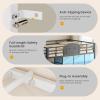 image:imageVIAGDO Low Loft Bed Full Size with 9 Storage Drawers and LED Lights Metal Full Size Loft Bed with Stairway Shelf Storage Low Loft Bed with Safety Guardrail and UnderBed Hideaway for Kids GreyGrey