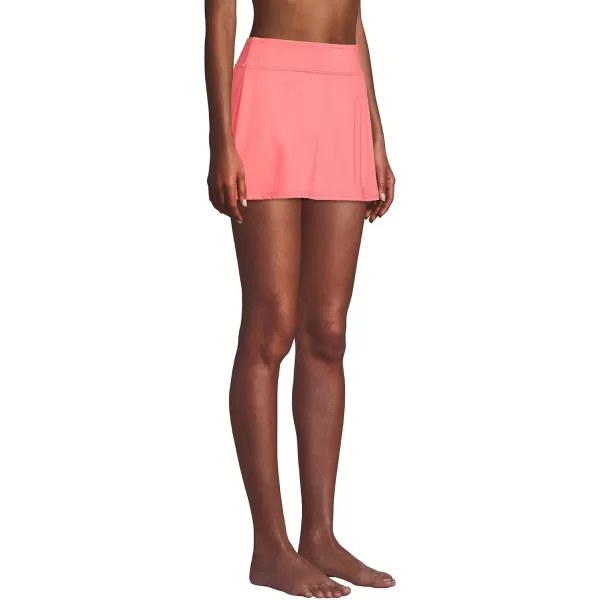 Lands End Womens Tummy Control Skirt Swim BottomsWood Lily