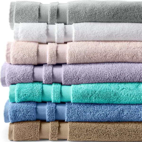 Lands End Essential Towel Antelope Bath Bath SheetCobblestone