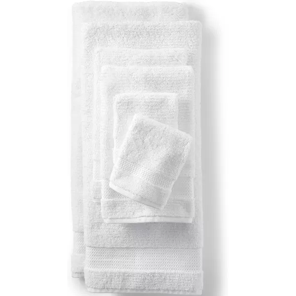 Lands End Essential Towel Antelope Bath Bath SheetWhite