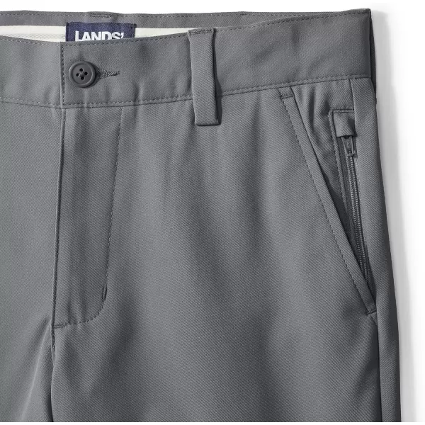 Lands End School Uniform Boys Active Chino ShortsArctic Gray