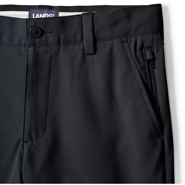 Lands End School Uniform Boys Active Chino ShortsBlack