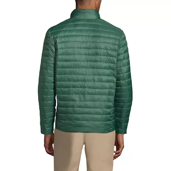 Lands End School Uniform Mens ThermoPlume JacketEvergreen