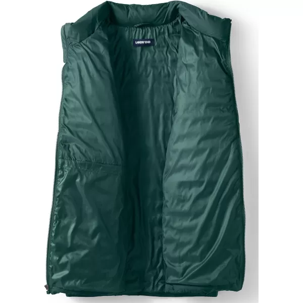 Lands End School Uniform Mens ThermoPlume JacketEvergreen