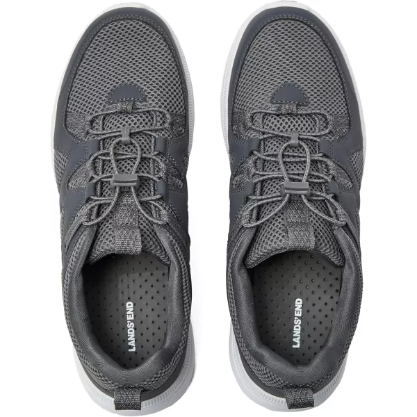 Lands End Slip On Water Sneakers for Men Quick Dry Mesh Sport Mens Water Shoes for Beach Pool Hiking or River with Drainage Black or Grey Size 8 to 13 Water Shoes MenCastle Rock