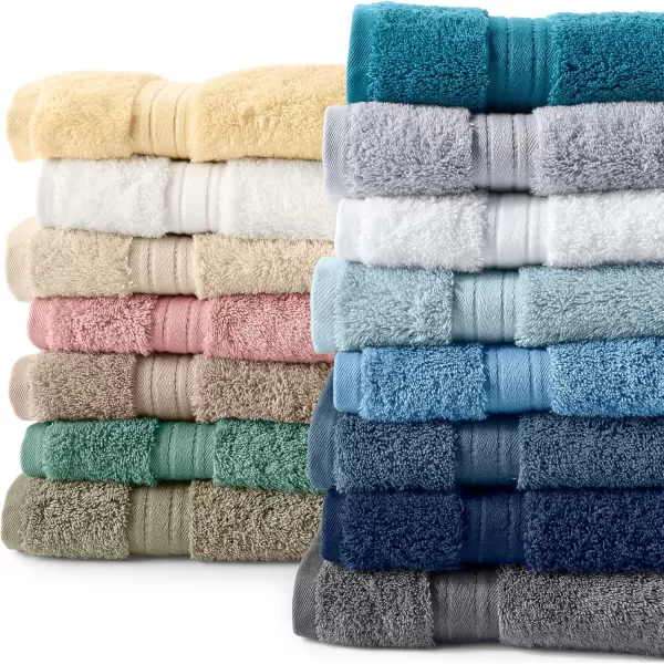 Lands End Supima Towel Agate 6 pc SetAgate