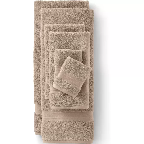 Lands End Supima Towel Agate 6 pc SetAntelope