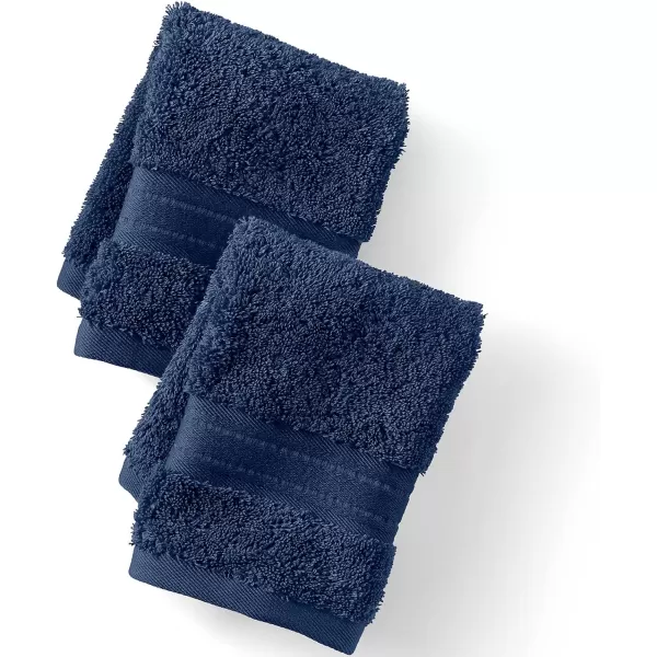 Lands End Supima Towel Agate 6 pc SetDeep Sea Navy