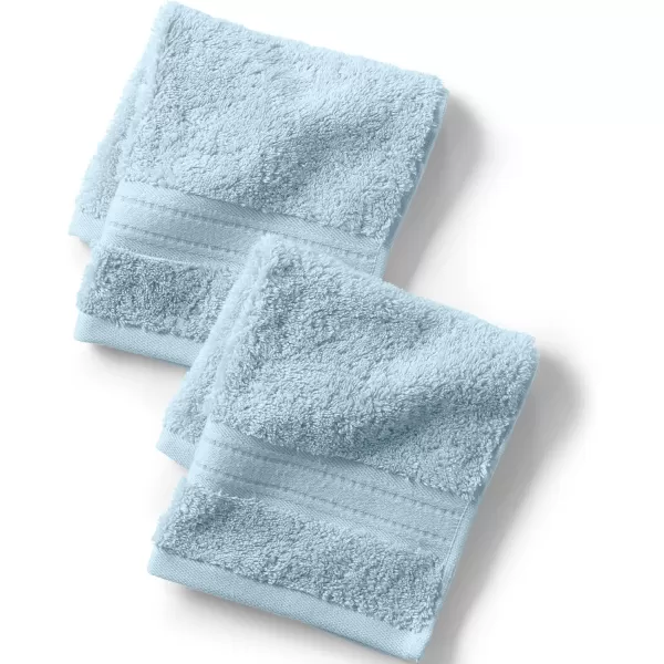 Lands End Supima Towel Agate 6 pc SetDusty Blue