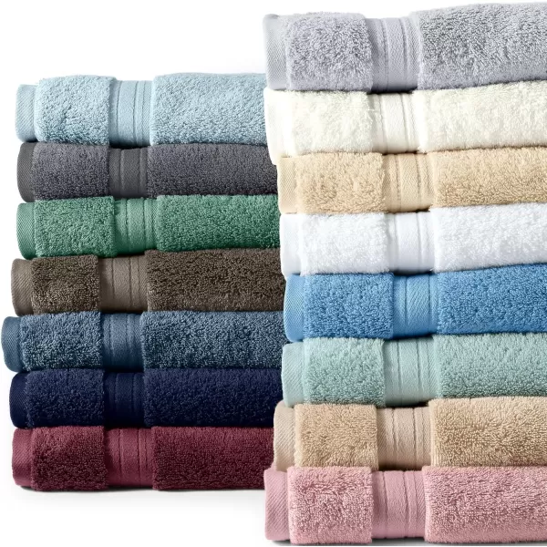 Lands End Supima Towel Agate 6 pc SetDusty Thistle