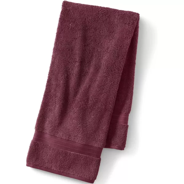 Lands End Supima Towel Agate 6 pc SetRoyal Burgundy