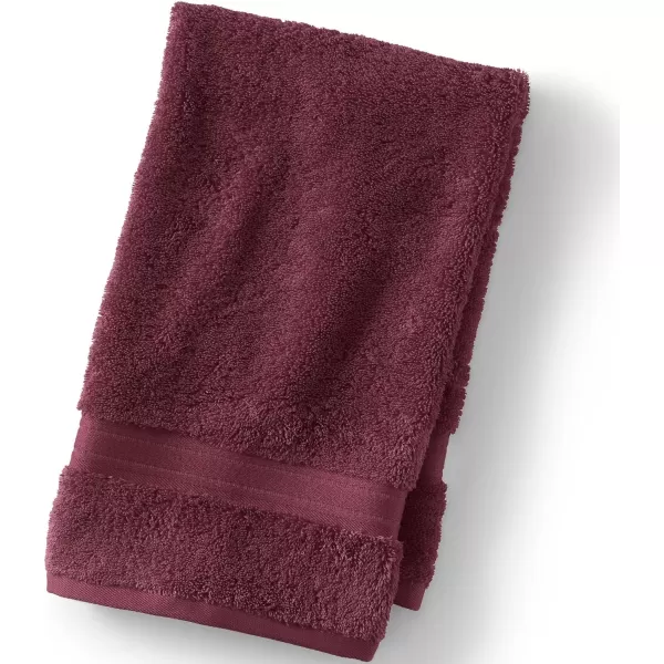 Lands End Supima Towel Agate 6 pc SetRoyal Burgundy