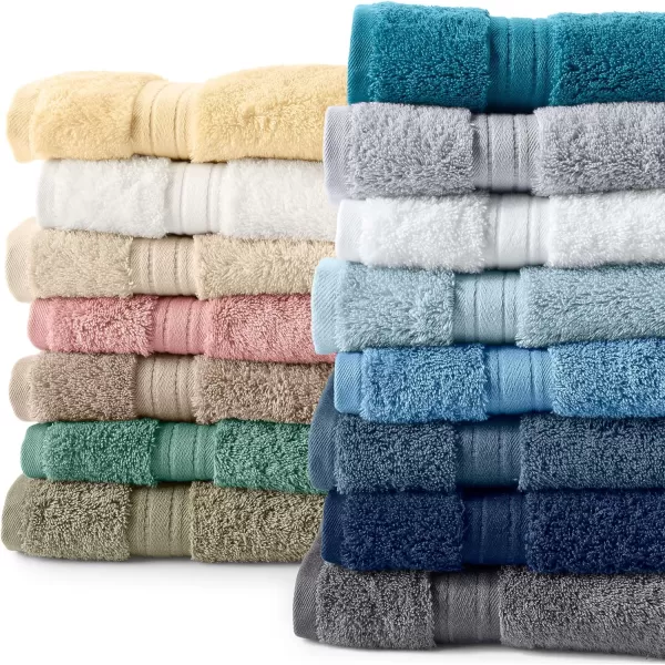 Lands End Supima Towel Agate 6 pc SetShale Gray