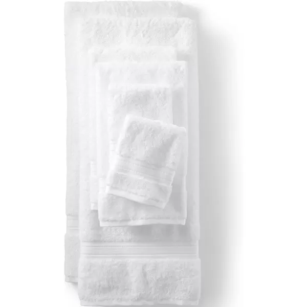 Lands End Supima Towel Agate 6 pc SetWhite