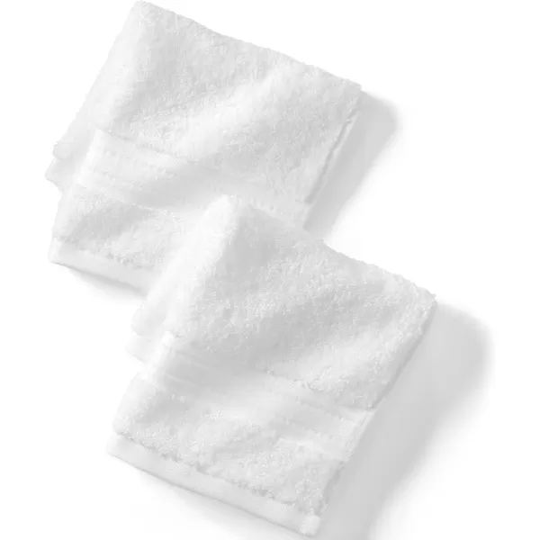 Lands End Supima Towel Agate 6 pc SetWhite