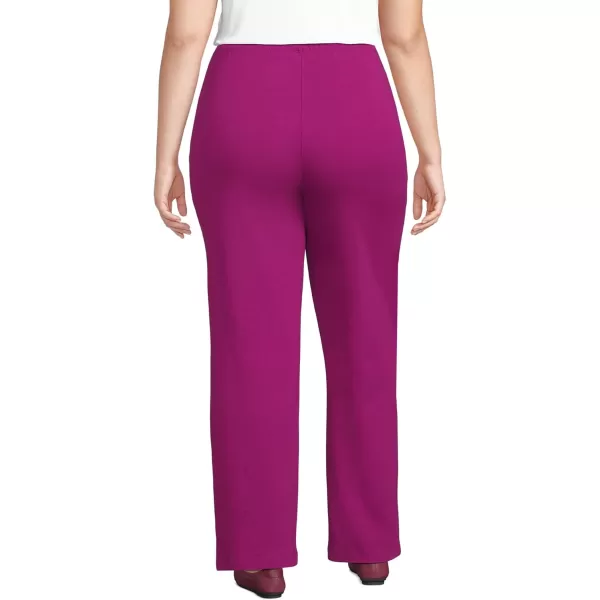 Lands End Womens Sport Knit High Rise PantsVivid Berry Pink