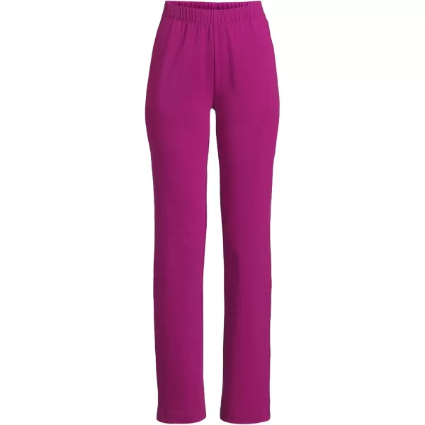 Lands End Womens Sport Knit High Rise PantsVivid Berry Pink