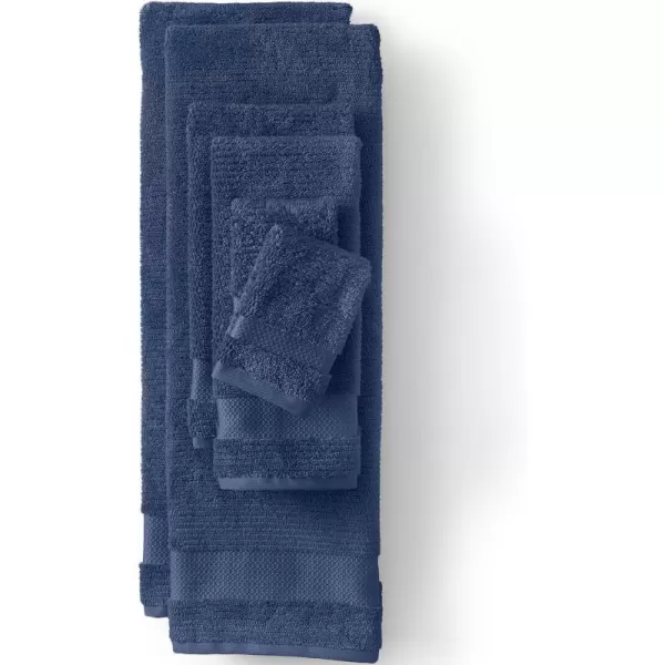 Lands End Essential Towel Antelope Bath Bath SheetAntique Navy