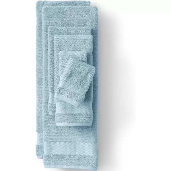 Lands End Essential Towel Antelope Bath Bath SheetDusty Blue