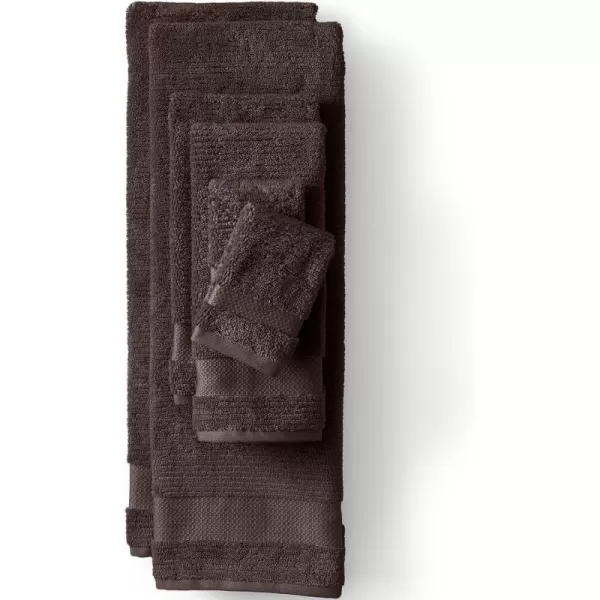 Lands End Essential Towel Antelope Bath Bath SheetRich Coffee