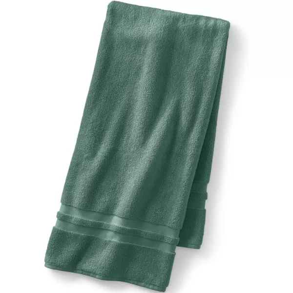 Lands End Essential Towel Antelope Bath Bath SheetWashed Evergreen