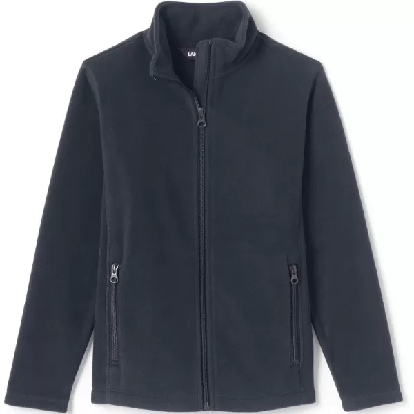 Lands End Kids Midweight Fleece JacketDark Charcoal