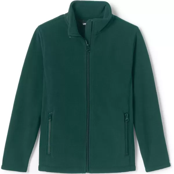 Lands End Kids Midweight Fleece JacketEvergreen