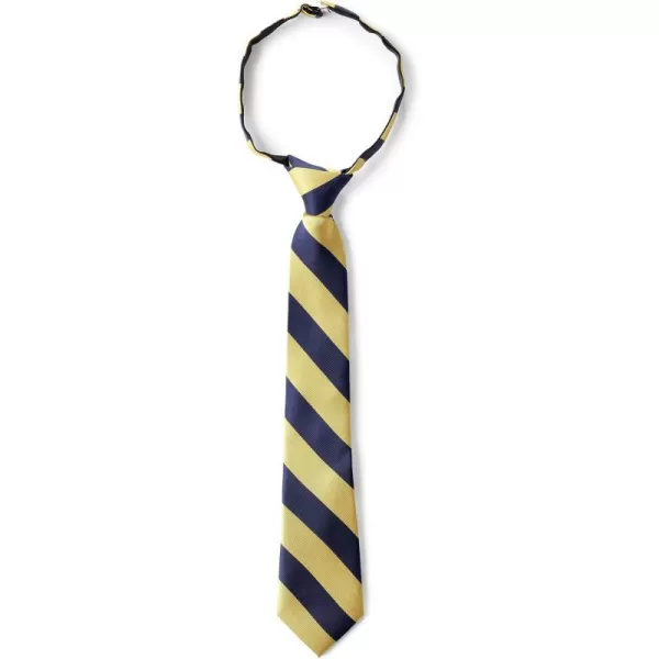 Lands End Kids Stripe To Be Tied TieClassic NavyGold Stripe