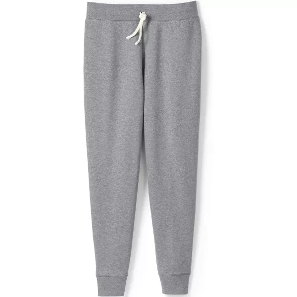 Lands End School Uniform Adult Jogger SweatpantsPewter Heather