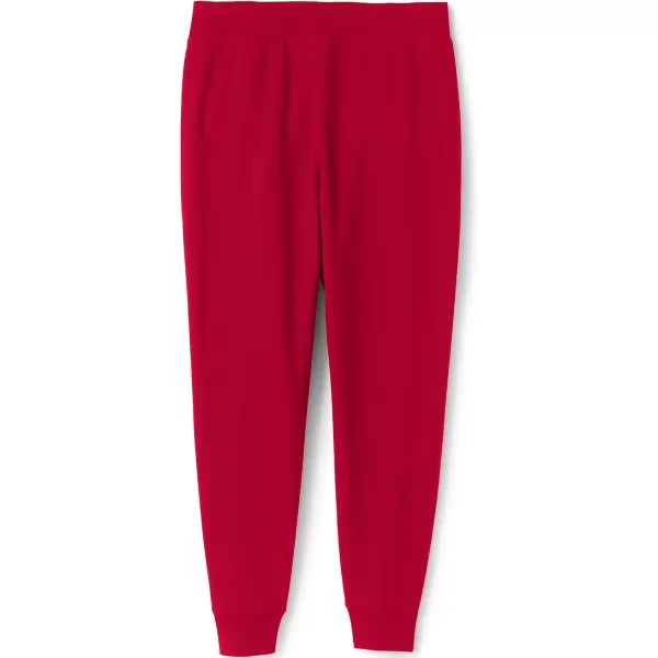 Lands End School Uniform Adult Jogger SweatpantsRed