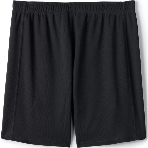 Lands End School Uniform Womens Mesh Gym ShortsBlack