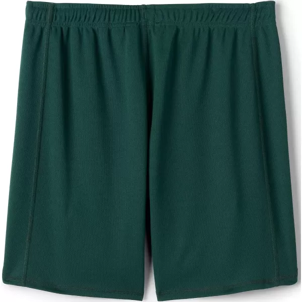 Lands End School Uniform Womens Mesh Gym ShortsEvergreen