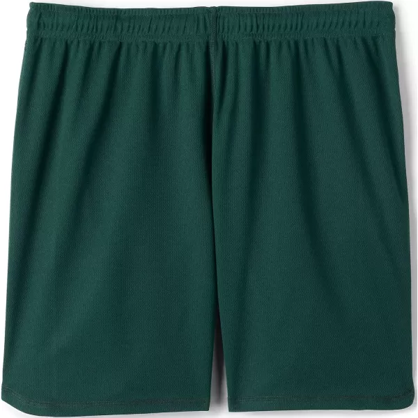 Lands End School Uniform Womens Mesh Gym ShortsEvergreen